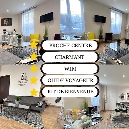 Carreret Chic Et Cocon Proche Centre Apartment