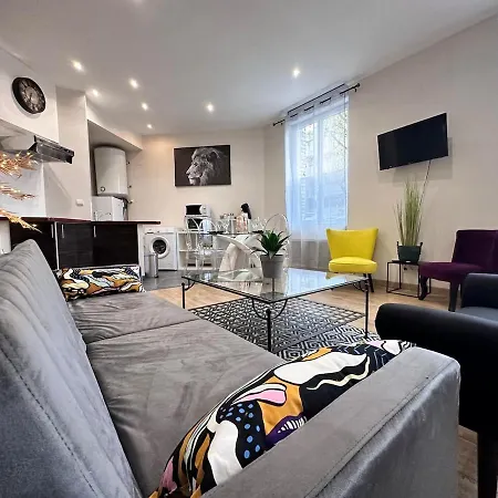 Apartment Carreret Chic Et Cocon Proche Centre Reims